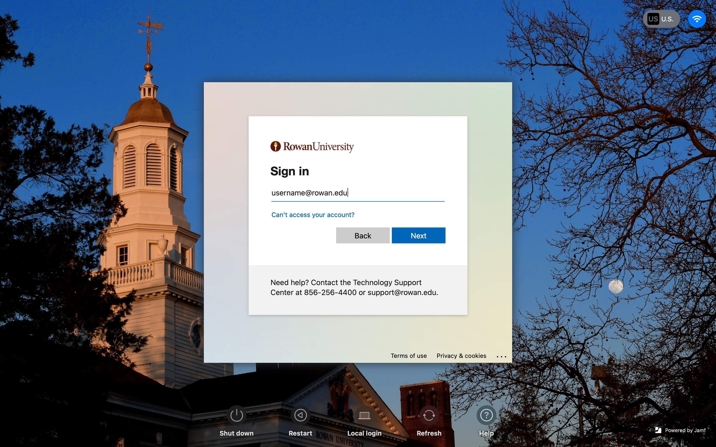 Jamf Connect Loginwindow